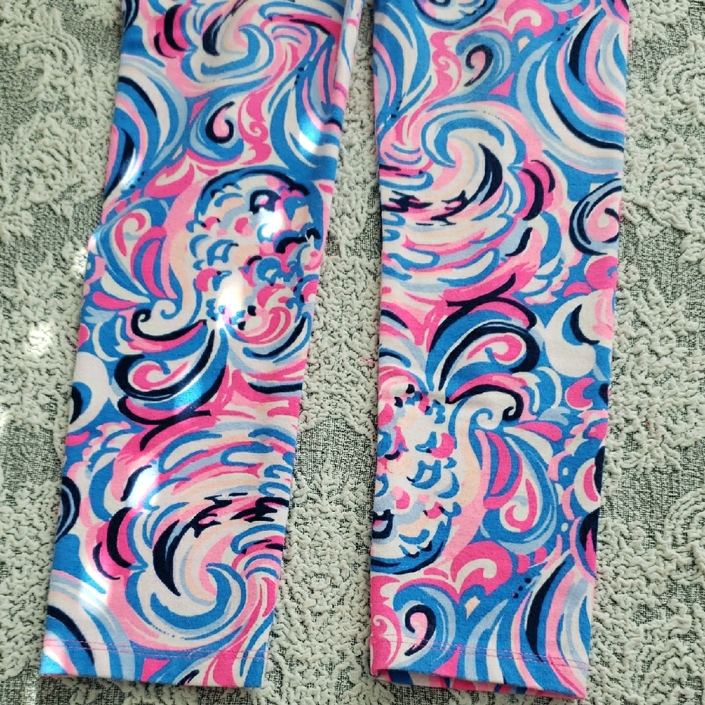 Lilly Pulitzer Maia Kids Leggings - Picture 3 of 9